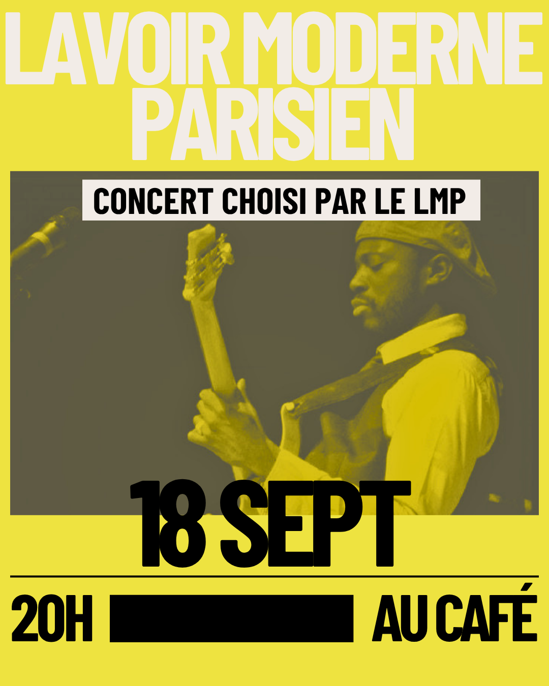 Concert : Le Lavoir Moderne Parisien