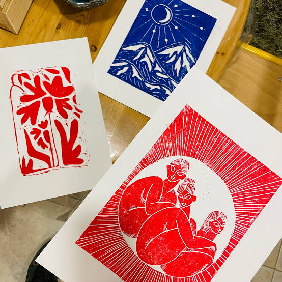 Initiation à la linogravure